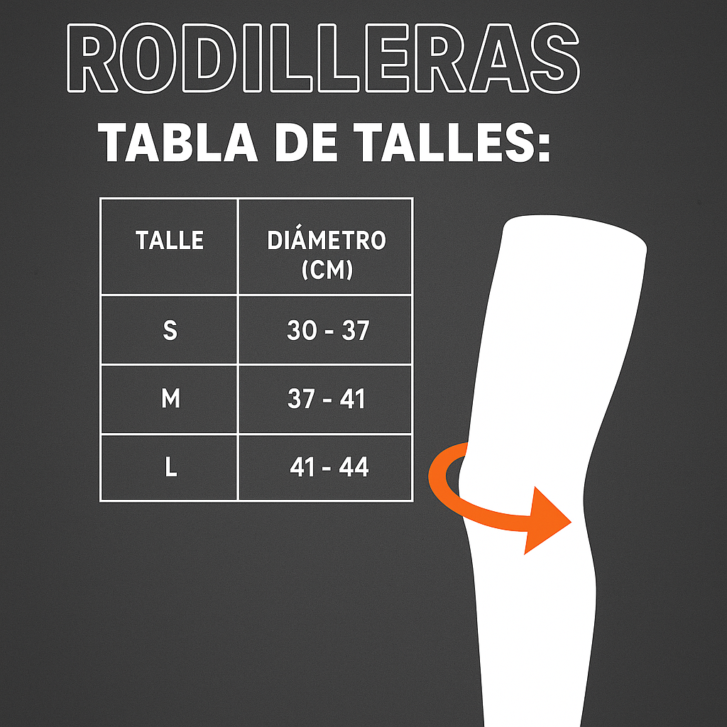 Rodilleras Thunder Blue