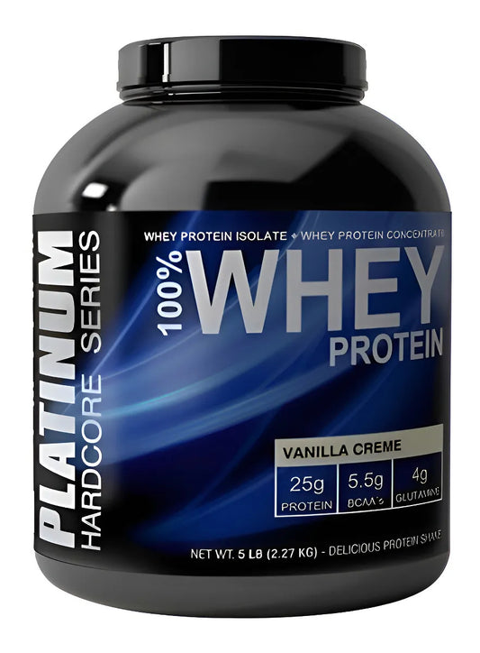 Platinum Whey Protein 5lb - Vainilla
