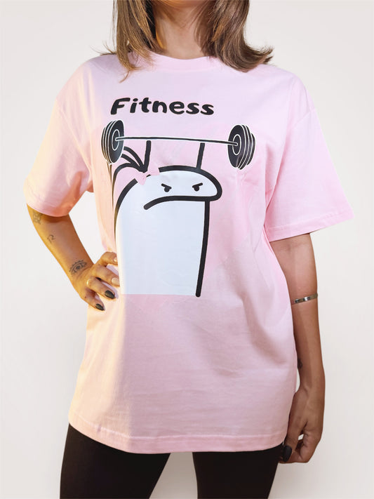 Remera Oversize Fitness Girl