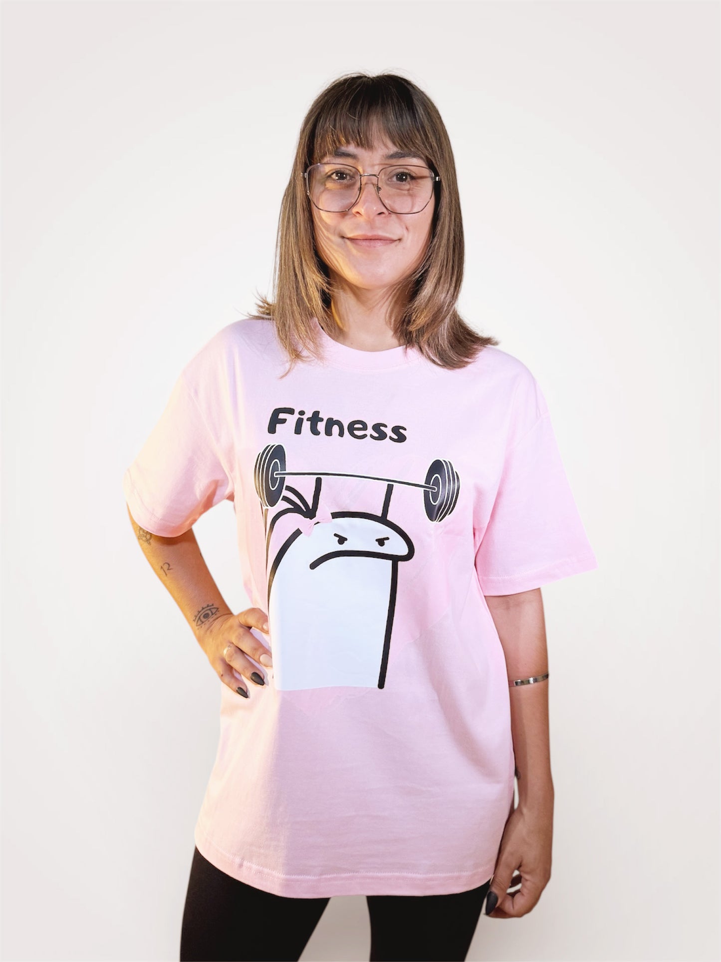 Remera Oversize Fitness Girl