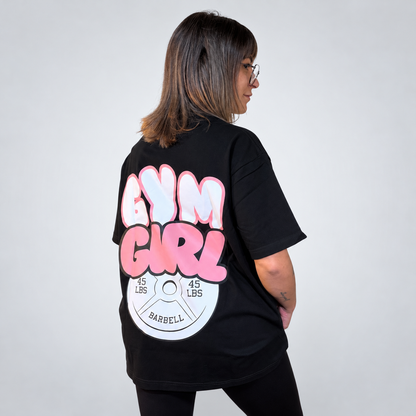 Remera Oversize Gym Girl
