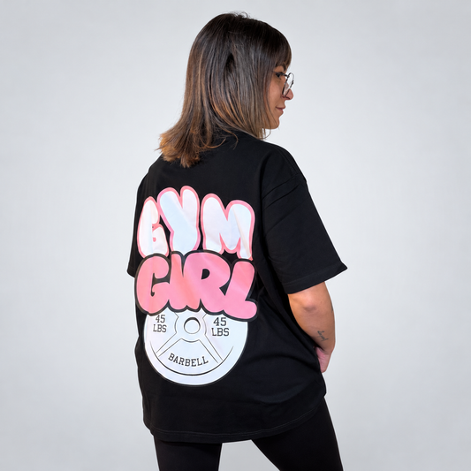 Remera Oversize Gym Girl