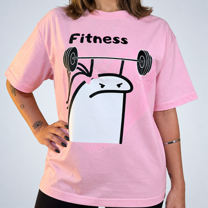 Remera Oversize Fitness Girl