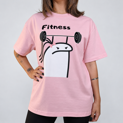 Remera Oversize Fitness Girl