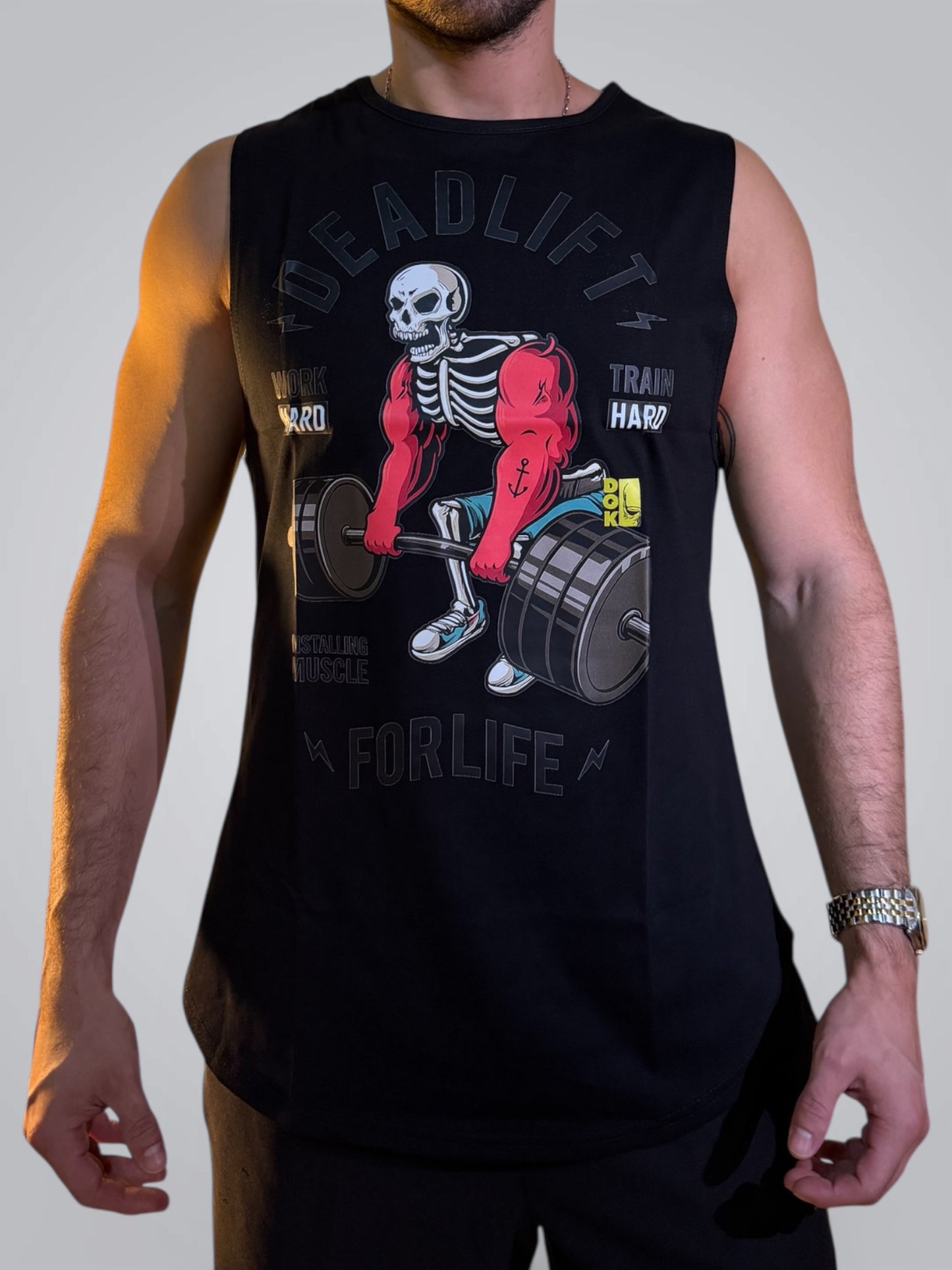 Musculosa Deadlift Skull