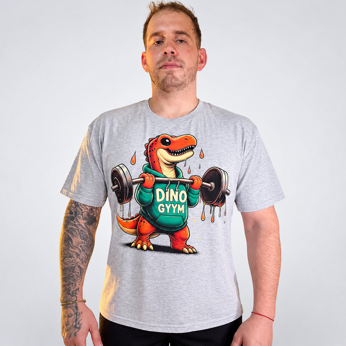 Remera Dino Gym