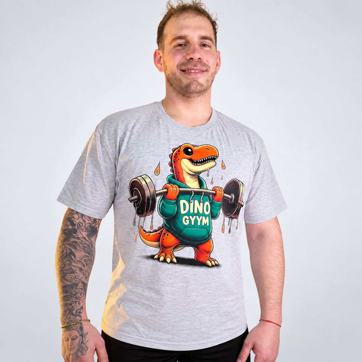 Remera Dino Gym