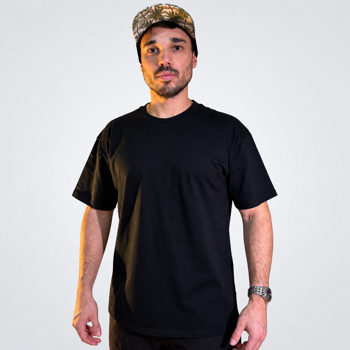 Remera Oversize Black Gorilla